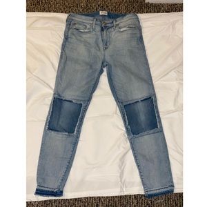 HUDSON Patched Jeans